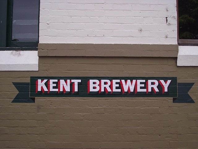 KENT BREWERY opened in 1835 - the brewery closed in 2005